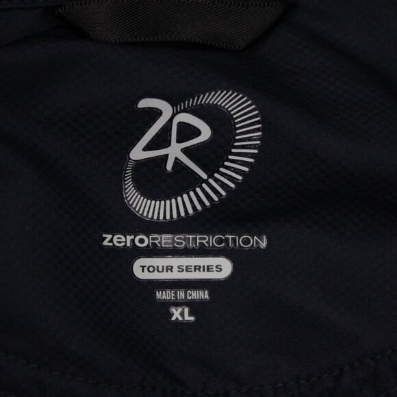 Zero Restriction Tour Series Jacket Mens XL Blue 1/4 Zip Polyester Golf Pullover - Picture 9 of 16